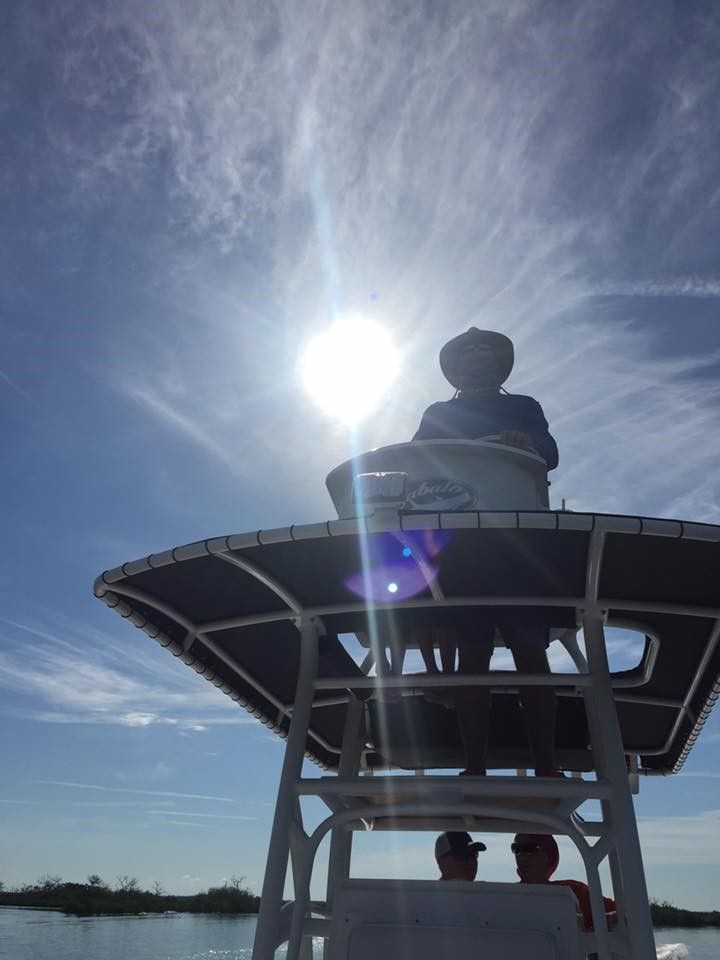 At the helm
