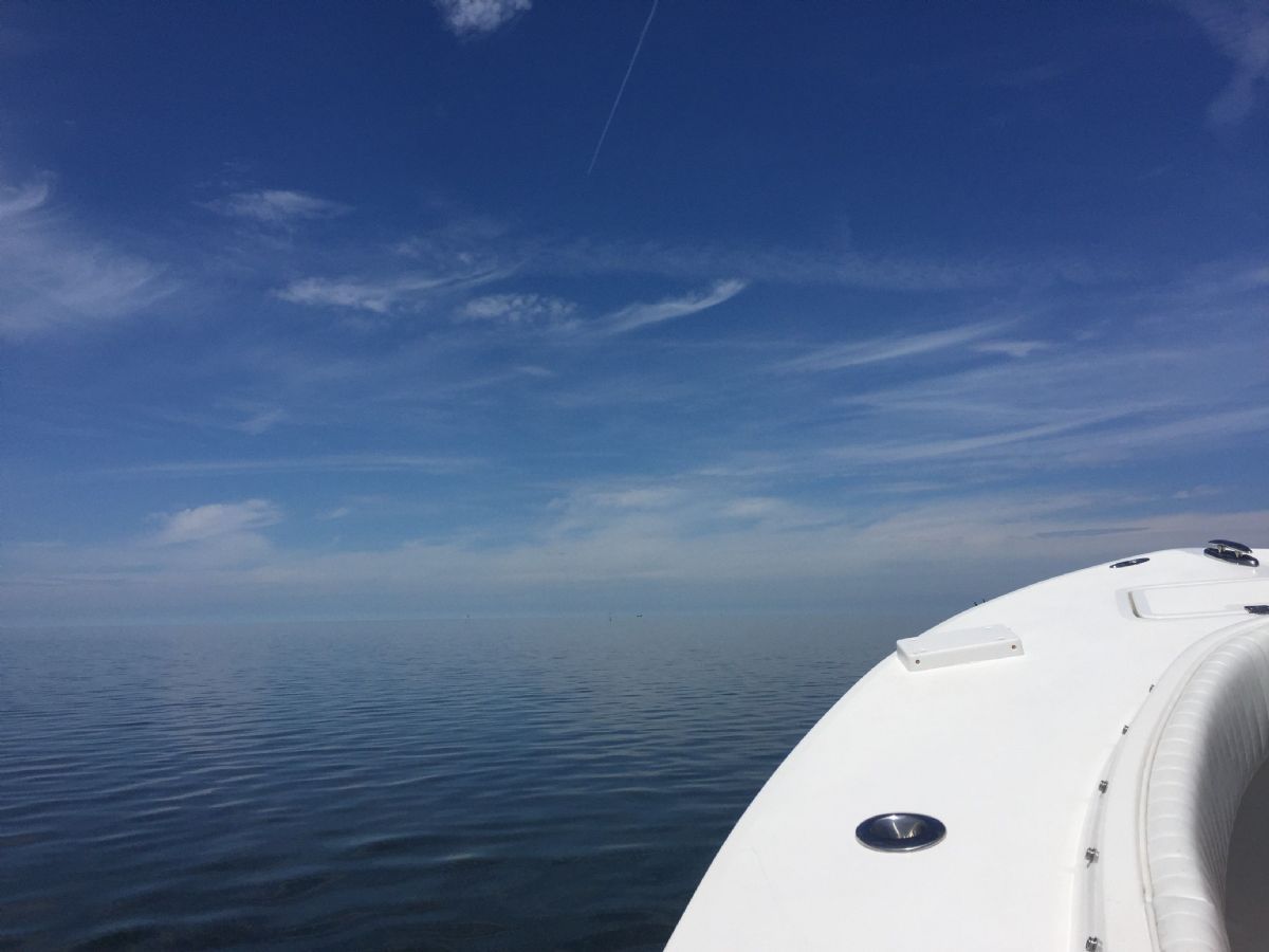 Out on the open water